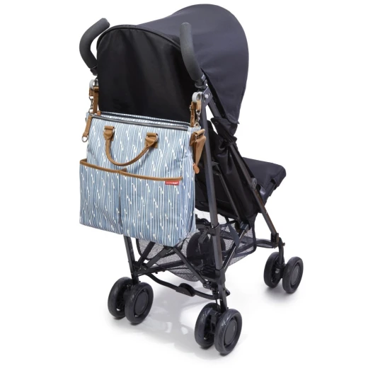 Skip Hop Duo Signature Blue print - سكيب هوب - Image 9