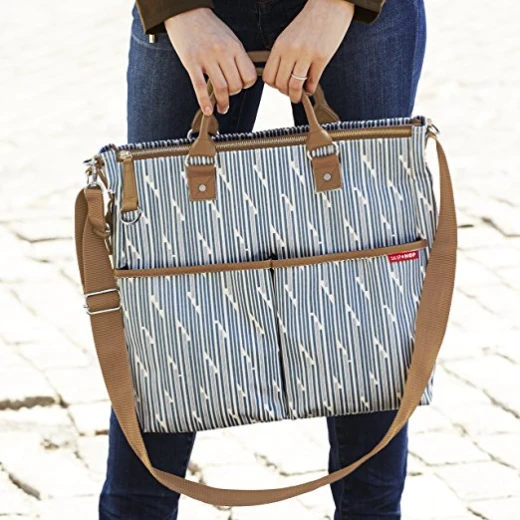 Skip Hop Duo Signature Blue print - سكيب هوب - Image 7