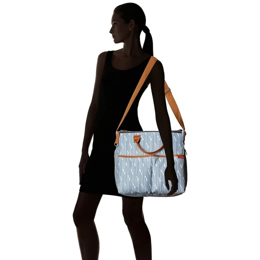 Skip Hop Duo Signature Blue print - سكيب هوب - Image 6