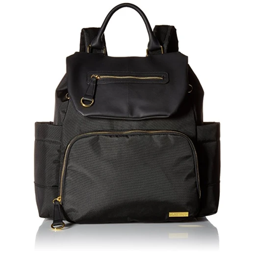 Skip Hop Chelsea Downtown Chic Diaper Backpack, Black Skip Hop Chelsea Downtown Chic Diaper Backpack, Black