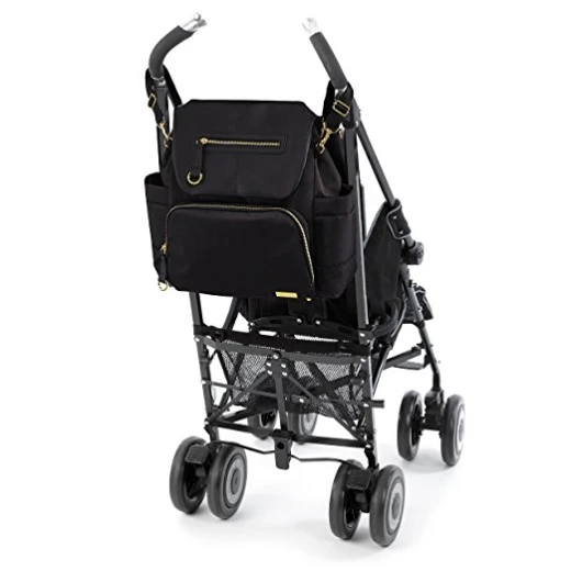 Skip Hop Chelsea Downtown Chic Diaper Backpack, Black - سكيب هوب - Image 5
