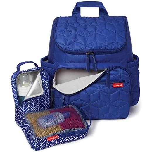 Skip Hop Forma Pack and Go Diaper Backpack, Indigo - سكيب هوب - Image 4