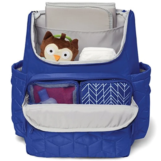 Skip Hop Forma Pack and Go Diaper Backpack, Indigo - سكيب هوب - Image 2