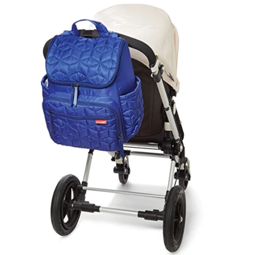 Skip Hop Forma Pack and Go Diaper Backpack, Indigo - سكيب هوب - Image 3