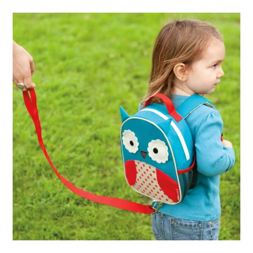 Skip Hop Zoo Little Kids & Toddler Harness Backpack, Owl - Skip Hop - Image 5