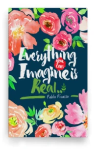 Note Small(Lined) - Everything You Can Imagine Is Real -11x15cm Note Small(Lined) - Everything You Can Imagine Is Real -11x15cm