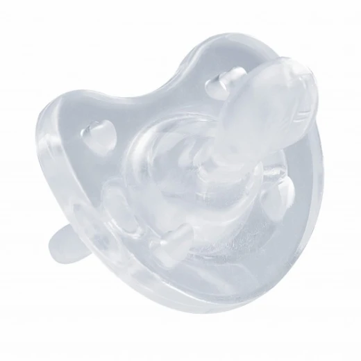 Chicco Physio Soft Soother Silicone (0M+) 1 Piece, Natural - تشيكو - Image 3