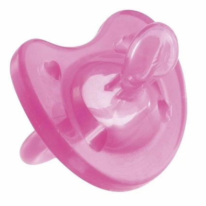 Chicco Physio Soft Soother Silicone (0M+) 1 Piece - Pink - تشيكو