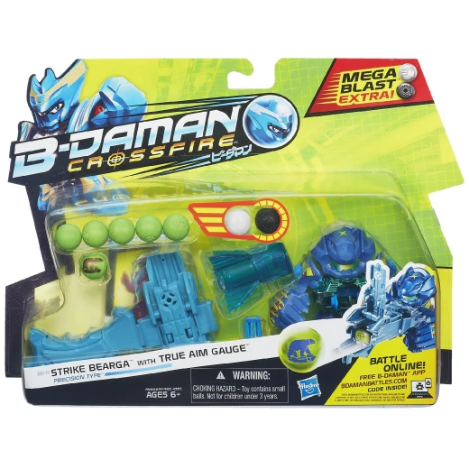 B-Daman Strike Bearga Figure with True Aim Barrel B-Daman Strike Bearga Figure with True Aim Barrel