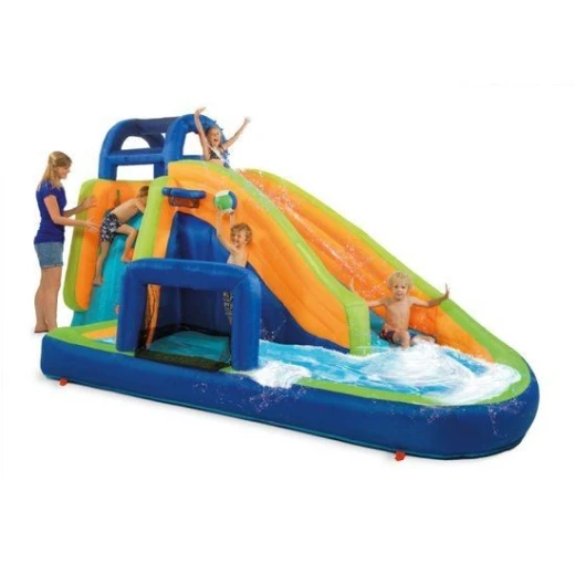 Newboy Mega Inflatable Water Slide with Swimming Pool Newboy Mega Inflatable Water Slide with Swimming Pool