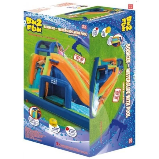 Newboy Mega Inflatable Water Slide with Swimming Pool - نيو بوي - Image 3