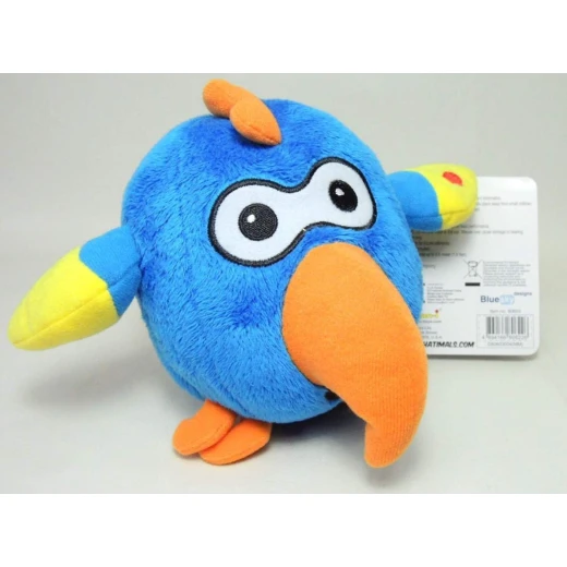 Chuckimals 'I Say What He Said' Plush Doll - Parrot by Dragon Toys Chuckimals 'I Say What He Said' Plush Doll - Parrot by Dragon Toys