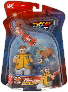 Scan2Go Diego Montana Ciamoth 3in1 set