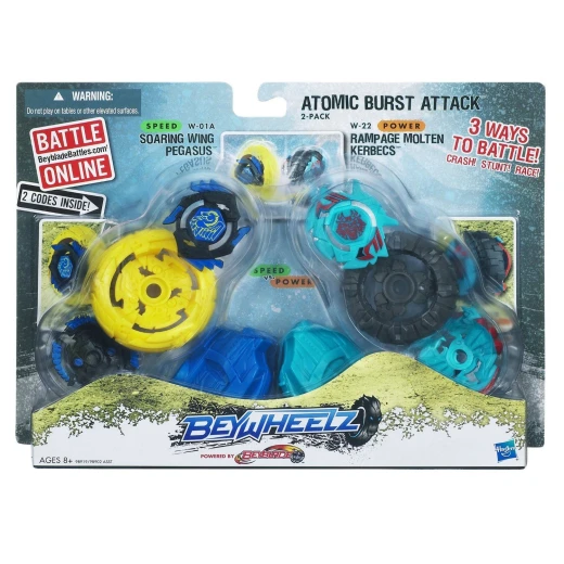 Beywheelz Atomic Burst Attack-Yellow