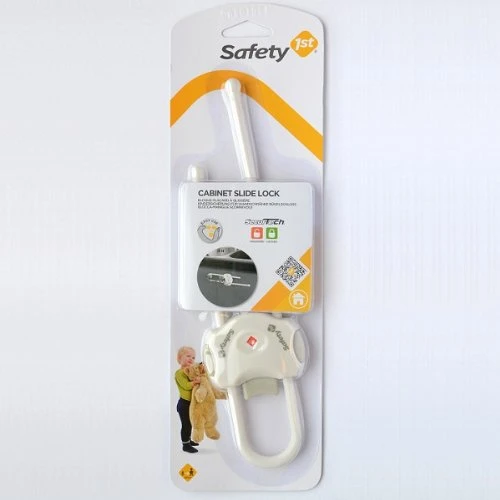 Safety 1st Cabinet Slide Lock White - سيفتي فيرست - Image 2
