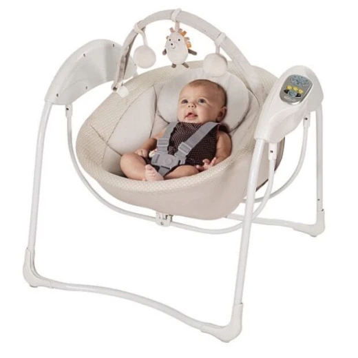 Graco Glider Swing in Nutmeg and Spice Graco Glider Swing in Nutmeg and Spice