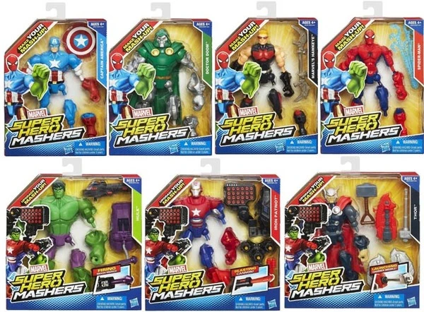 Avengers Super Hero Mashers Figure Ast - نيو بوي