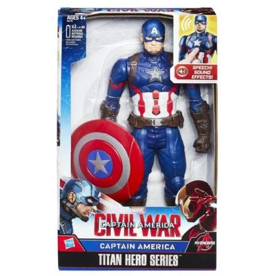 CIVIL WAR CAPTAIN AMERICA ELECTRONIC TITAN HERO - نيو بوي