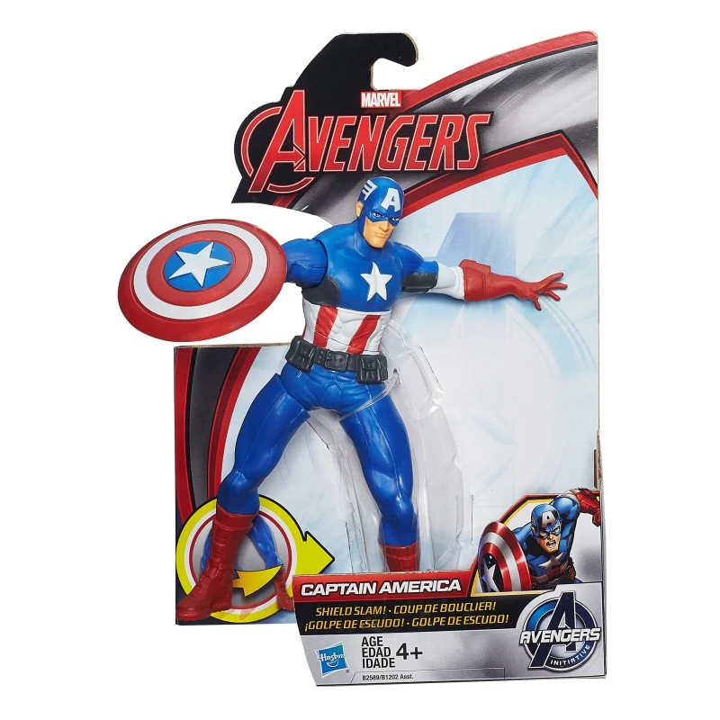 Avengers Captain America 15Cm MIGHTY BATTLERS - هاسبرو