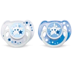 Avent - Night Time Pacifiers - Blue - فيليبس افينت