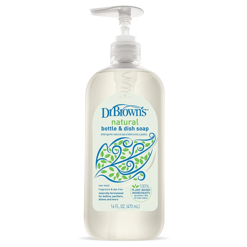 Dr. Brown's Natural Bottle and Dish Soap- 473ml - دكتور براونز
