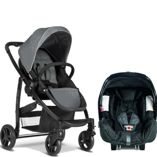 Graco Evo Travel System-Charcoal Graco Evo Travel System-Charcoal
