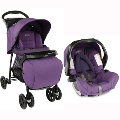 Graco Travel System Mirage Plus-BlackBerry