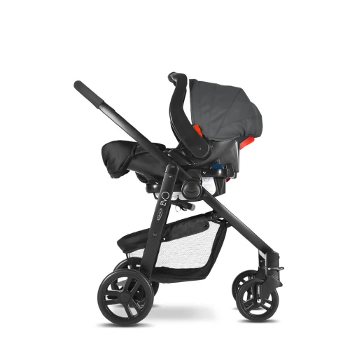Graco Evo Travel System-Charcoal - جراكو - Image 2