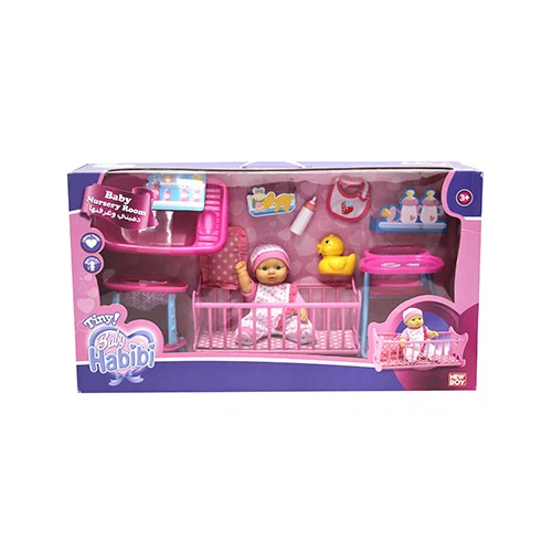 Baby Habibi My First Baby with Cradle Baby Habibi My First Baby with Cradle