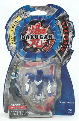 BAKUGAN 4 -BOOSTER PACK WOLFURIO