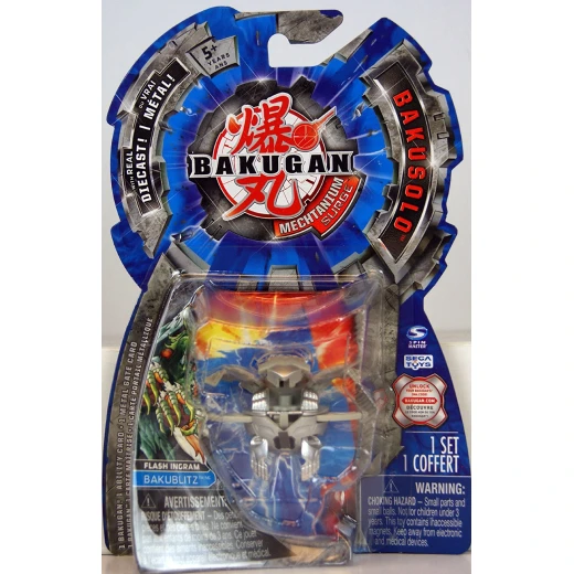 BAKUGAN 4 -BOOSTER PACK Flash Ingram