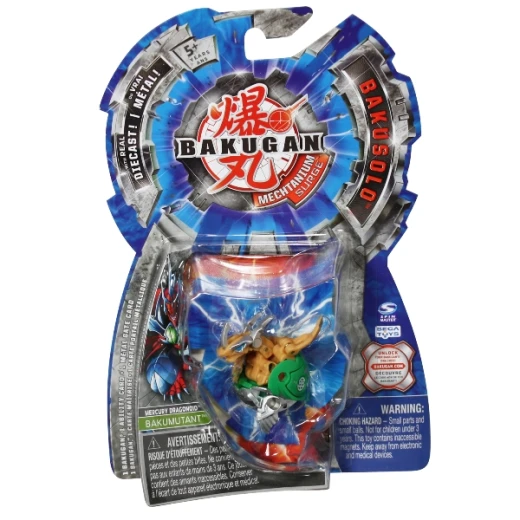 BAKUGAN 4 -BOOSTER PACK Mercury Dragonoid