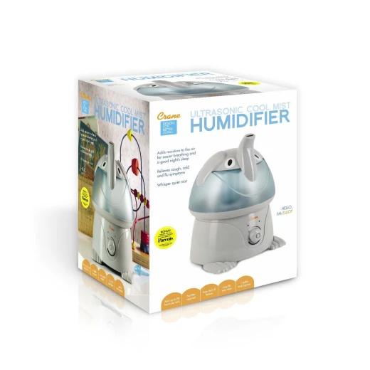 Crane Adorable Ultrasonic Cool Mist Humidifier - Elephant - كرين - Image 2