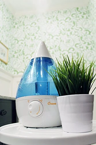 Crane Drop Ultrasonic Cool Mist Humidifier – Blue and White - كرين - Image 5