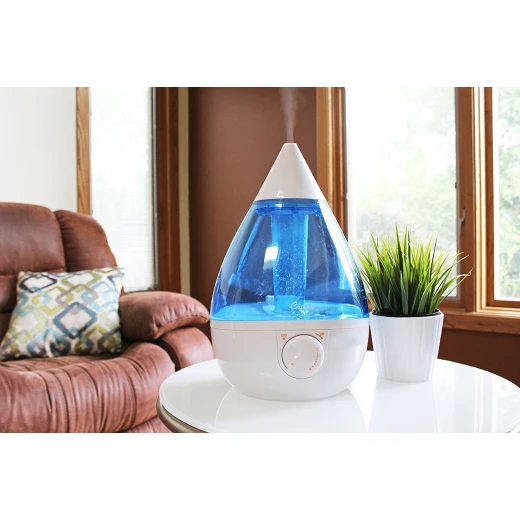 Crane Drop Ultrasonic Cool Mist Humidifier – Blue and White - كرين - Image 3