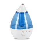 Crane Drop Ultrasonic Cool Mist Humidifier – Blue and White - كرين