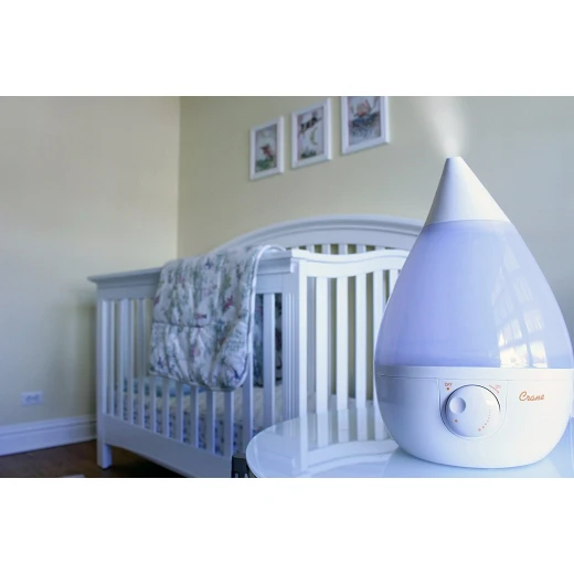Crane Drop Ultrasonic Cool Mist Humidifier – White - كرين - Image 4