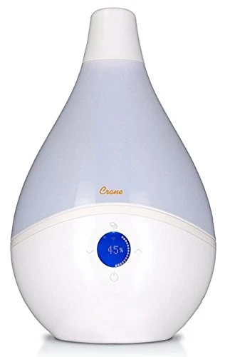 Crane Smart Drope Ultrasonic Cool Mist Humidifier White Crane Smart Drope Ultrasonic Cool Mist Humidifier White
