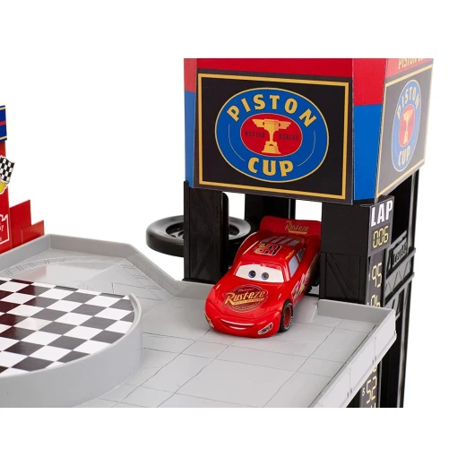Mattel DWB90 Disney Pixar Cars Piston Cup Racing Garage - ماتيل - Image 4