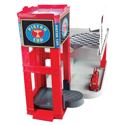 Mattel DWB90 Disney Pixar Cars Piston Cup Racing Garage - ماتيل - Image 3