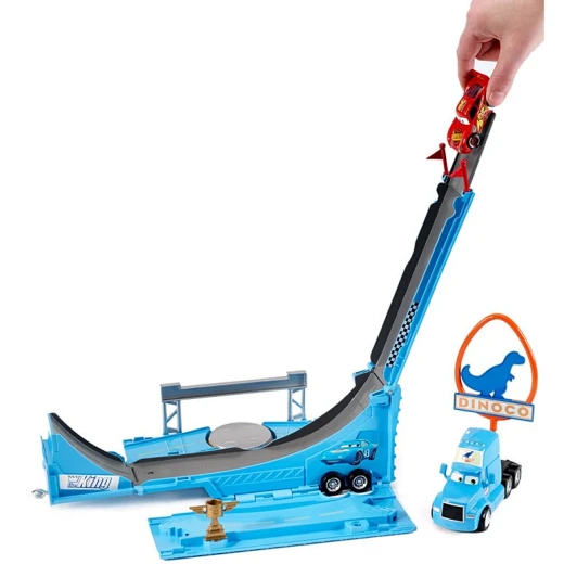 Disney Pixar Cars Drop & Jump Gray Playset - ماتيل - Image 2