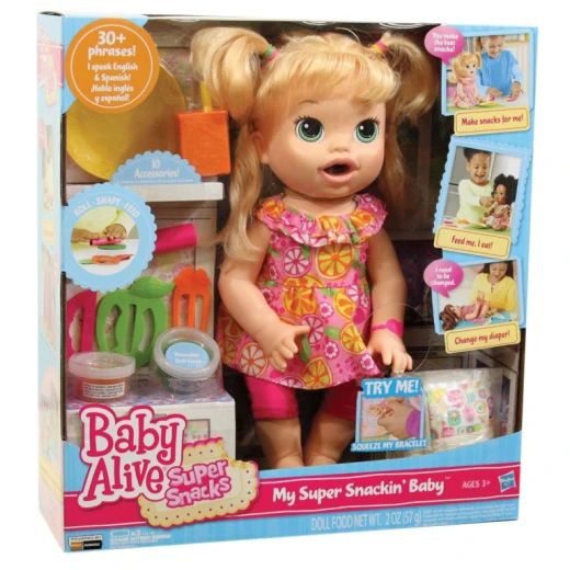 Baby Alive My Super Snackin Baby Baby Alive My Super Snackin Baby