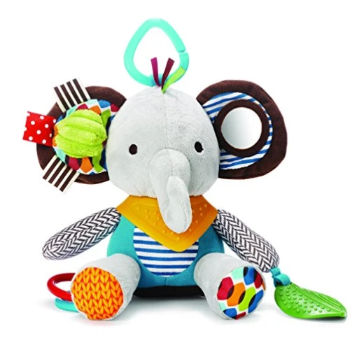 Skip Hop Bandana Buddies Soft Activity Toy, Elephant Skip Hop Bandana Buddies Soft Activity Toy, Elephant