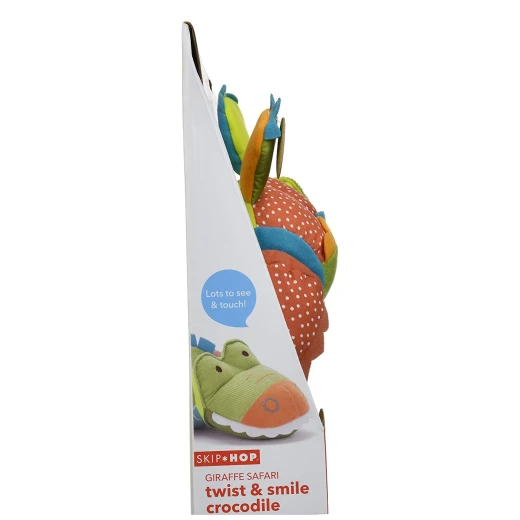 Skip Hop Giraffe Safari Twist and Smile Toy, Crocodile - سكيب هوب - Image 6
