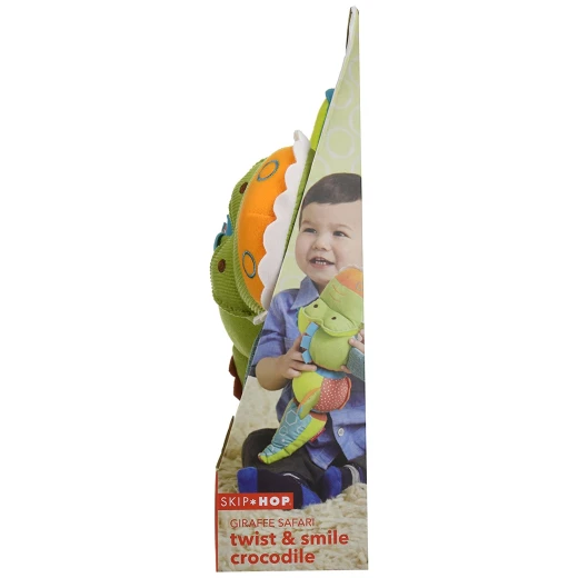 Skip Hop Giraffe Safari Twist and Smile Toy, Crocodile - سكيب هوب - Image 5