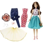 Barbie Fashion Mix 'N Match Doll, Brunette - باربي