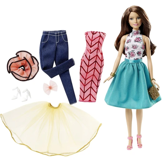 Barbie Fashion Mix 'N Match Doll, Brunette Barbie Fashion Mix 'N Match Doll, Brunette