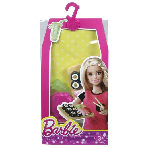 Barbie Doll Sushi Barbie Mini House Accessory Pack - Sushi Set Barbie Doll Sushi Barbie Mini House Accessory Pack - Sushi Set