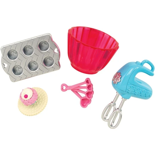 Barbie Cupcake Baking Set Doll House Accessory Pack - باربي - Image 2