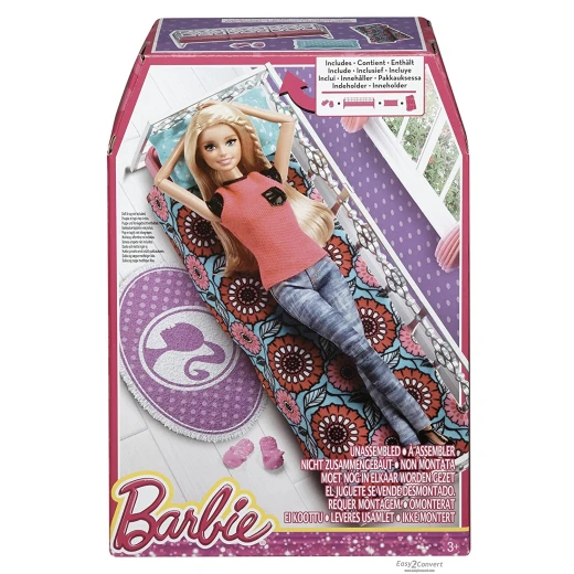 Barbie Daybed Story Starter Slumber Party Playset Barbie Daybed Story Starter Slumber Party Playset